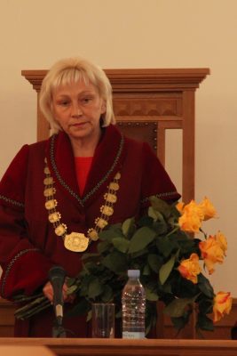 The Vice-president of the Constitutional Court Aija Branta