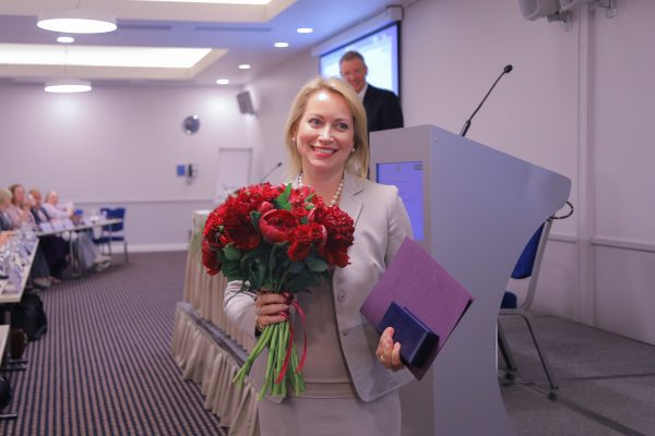 Constitutional Court Judge Daiga Rezevska receives II degree award of the Judicial System